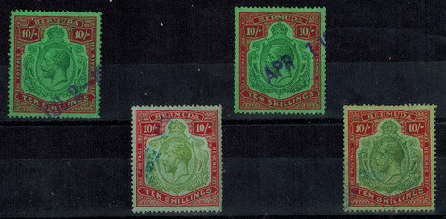 Bermuda 1918 kgv 10 - bermuda, sg