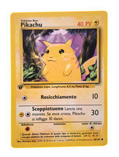 Pikachu 102 base set 1st - 58/102,