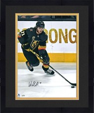 Foto pattinaggio maglia nera firmata Frmd William Karlsson VGKs 16 x 20 - fanatici