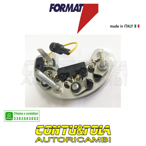 Piastra diodi ponte - piastra,