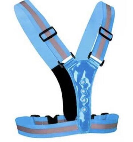 Luce corsa blu gilet - da,