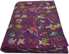 Copriletto trapuntato indiano