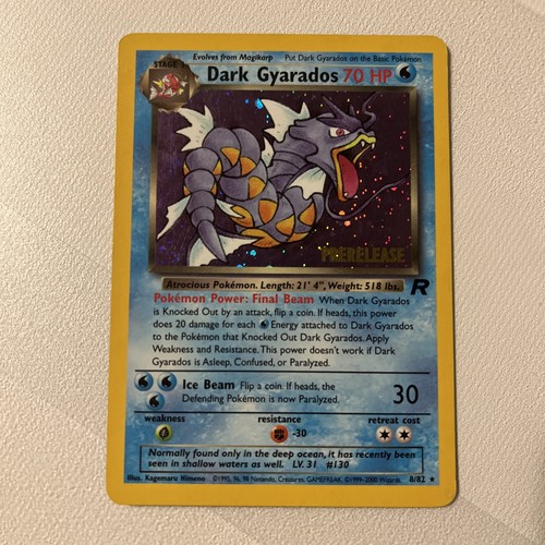 Pokemon tcg dark gyarados - pokemon,