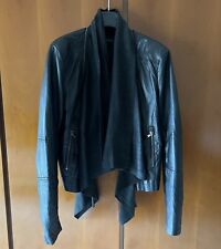 Giubbotto nero Chiodo Pelle