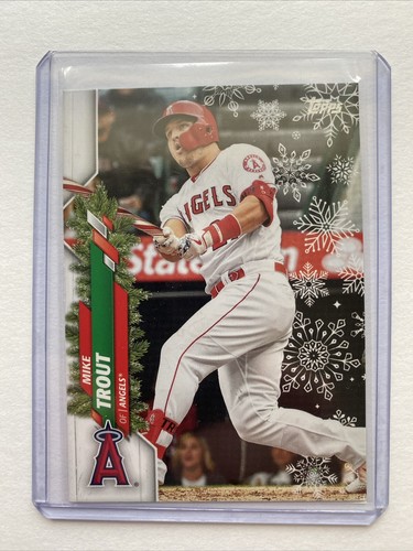 Topps holiday 2020 mike trout - 2020,
