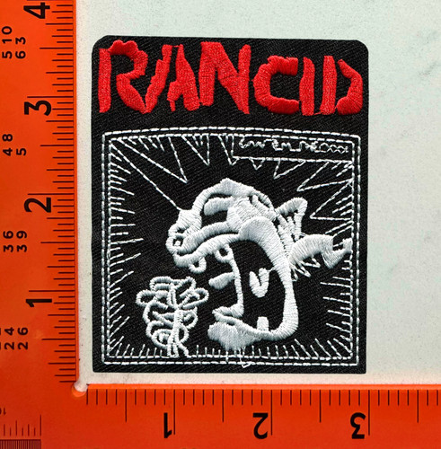 Toppa rancida ricamata