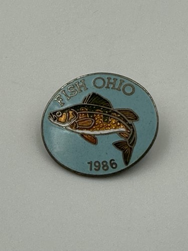 Pin fish ohio 1986 odnr - fish,