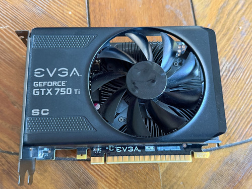 Evga geforce gtx750 - gtx750, sc