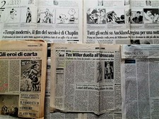 TEX in 4 vecchi articoli del Corr. della Sera,  La Stampa ecc. (anni 1993/2000)