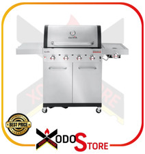 Barbecue a gas acciaio