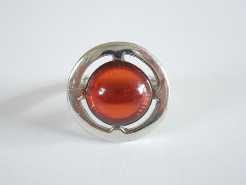 Anello rame rodinato con - rodinato,