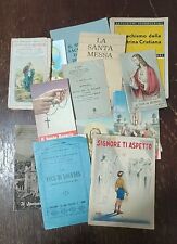 Lotto (6) Di 15 Libretti Religiosi