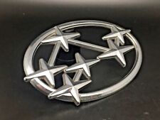 SUBARU 95MM LOGO OVALE SCUDO SIGLA EMBLEMA FREGIO STEMMA SCRITTA TARGHETTA BADGE