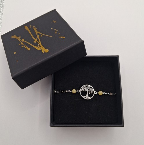 Bracciale acciaio con - in,