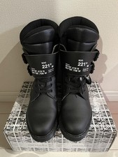 Scarpe Gucci Mid Boots nere con fibbia taglia 38 US circa 8 da donna
