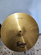 set piatti Da 16" E  20" Solar By Sabbian batteria Con Stand