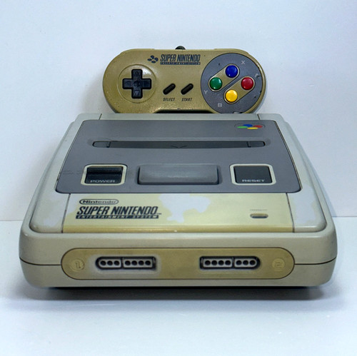 Snes super nintendo console - snes, +