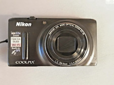 Nikon COOLPIX S9500 18.1 MP Wi-Fi&GPS + scheda+ cavo Compact Digital Camera 