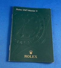 ROLEX GMT MASTER II INSTRUCTION 2007 WATCH  VINTAGE