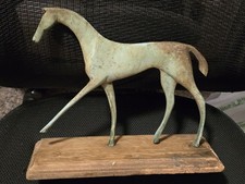 Scultura cavallo greco indiano