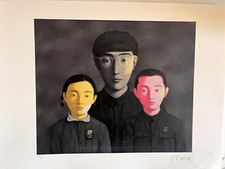 Lithographie Zang Xiaogang 