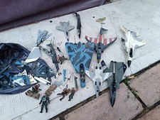 Lotto Aereoplani Giocattolo Personaggi Vintage Da Ricambio , Rottami Recupero