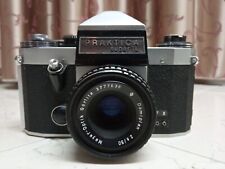 Macchina fotografica Praktica Super TL con obiettivo Domiplan f/2.8 50mm