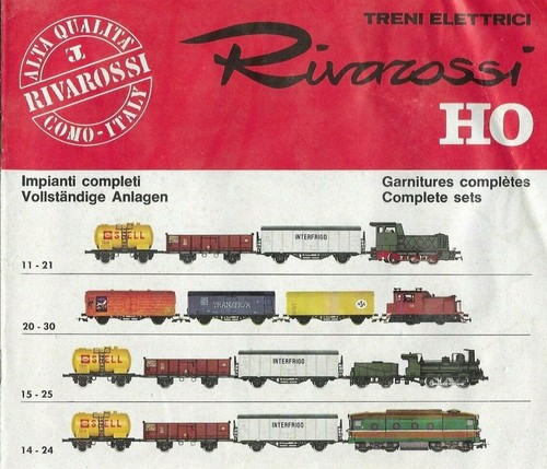 Catalogo rivarossi treni - treni, ho