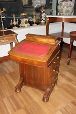 Davenport scrittoio inglese da viaggio stile Vittoriano del 1800