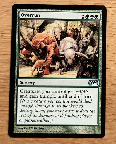 Mtg magic overrun - mtg, magic: