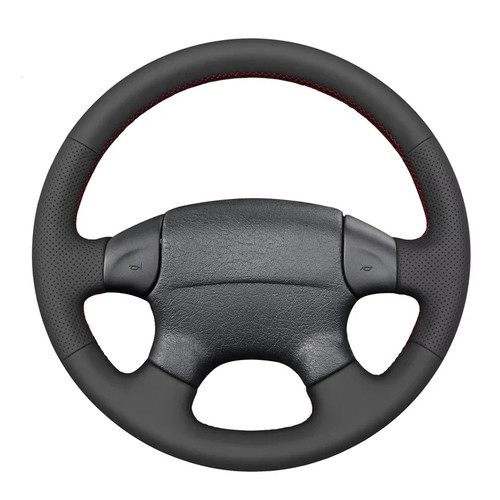 Coprivolante ecopelle nero per