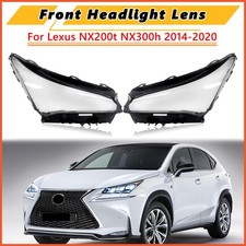 Pair Front Headlight Lens
