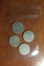 Lotto 4 monete 10 Lire Spiga