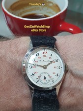 Orologio uomo svizzero militare H. MOSER & CIE epoca anni 30-WWII appena completamente revisionato