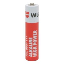 Pile AAA Batterie Alcaline Stilo 1,5V set 60pz Alta Potenza - WÜRTH 0827111