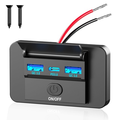 Pannello con presa usb - presa,