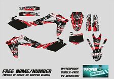 KIT GRAFICA HUSQVARNA 4T SM SMR 450 510 2005 2006 2007 DECAL STICKER ENDURO MX
