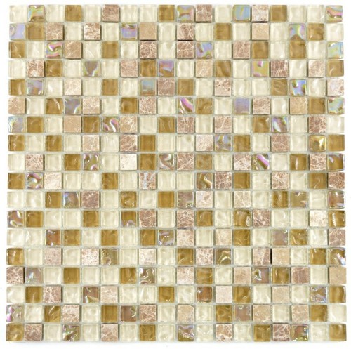 Mosaico tessere vetro pietra - mosaico,