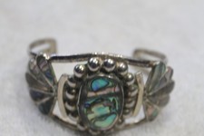 BRACCIALE ALPACCA ABALONE ALPACCA VINTAGE
