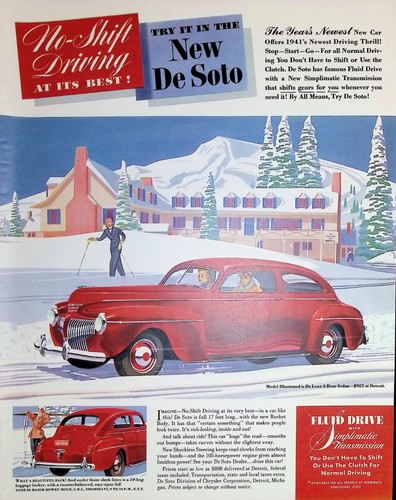 Pubblicità originale 1941 - , de