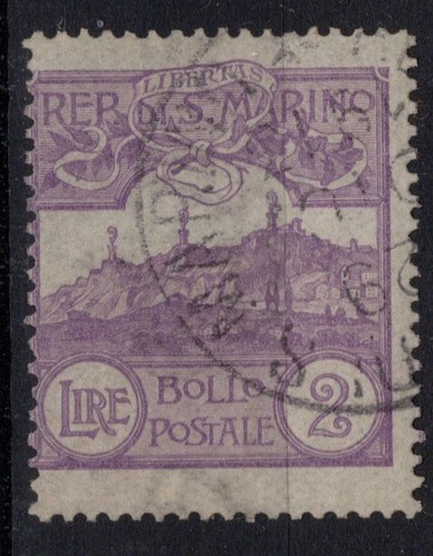 San marino 1903 veduta - veduta, 2