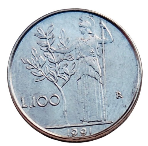 Rara moneta 100 lire - 100,