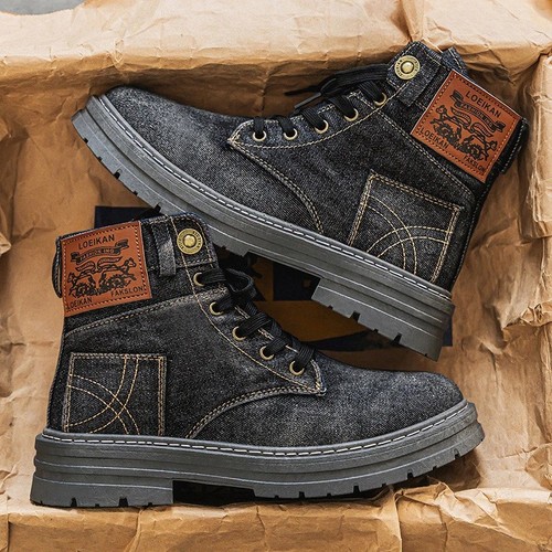 Stivali alti denim da - in,
