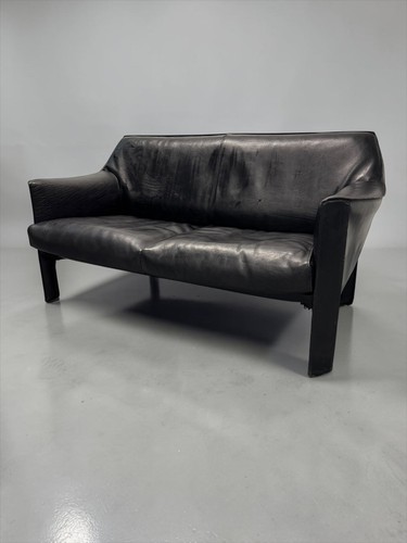Divano cassina cab - cab, pelle