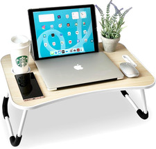 - Vassoio per La Colazione E Da Letto【60X40X26 Cm】Tavolo Pieghevole Con Leggio, 