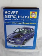 Rover metro 111 114 1990 - &, to