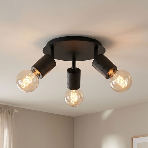 Faretti soffitto led nero - da,