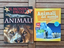 Coppia di libri per bambini illustrati - Il mondo degli animali