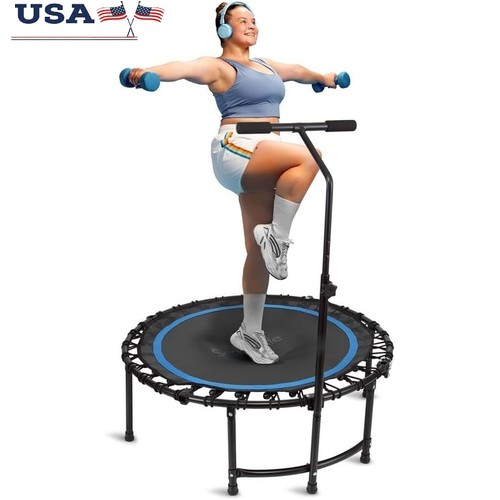 Portable fitness trampoline - portable,