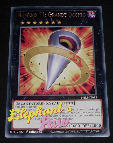 Yugioh numero grande - yugioh,
